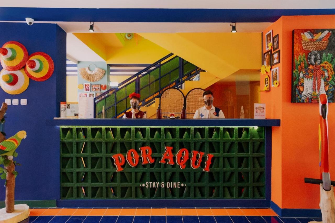 Por Aqui Stay & Dine Yogyakarta Esterno foto